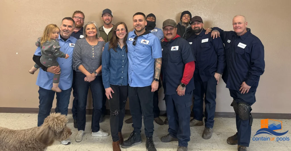 ContainUR Pools team — Kingdom Business built in Las Vegas, NV